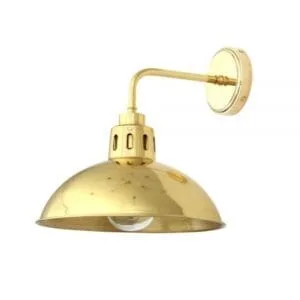 Talise Brass Bathroom Wall Light IP65 Bathroom Wall Lights Great Lighting UK Ltd