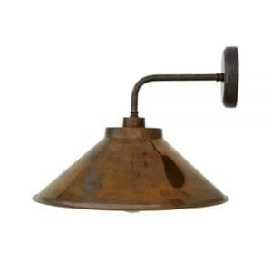 Nerissa Bathroom or Outdoor Brass Wall Light IP65 Brass Bathroom Wall Sconces Great Lighting UK Ltd