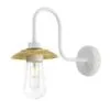 Ren Swan Neck Bathroom or Outdoor Wall Light Glass Outdoor Wall Lights Great Lighting UK Ltd