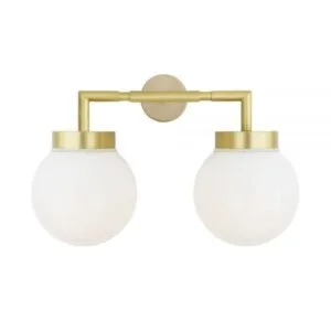 Jordan Double Bathroom Wall Light IP65 Bathroom Wall Lights Great Lighting UK Ltd