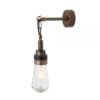 Meltem Bathroom Wall Light IP65 Glass Bathroom Wall Sconces Great Lighting UK Ltd