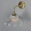 Mono Vintage Railway Glass Bathroom Wall Light 30cm IP65 Bathroom Wall Lights Great Lighting UK Ltd