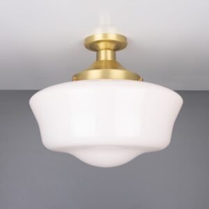 Schoolhouse 35cm Ceiling Light Bedroom Ceiling Lights Great Lighting UK Ltd