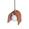 Red Iron Organic Ceramic Pendant | The Tansy Ceramic Pendant Lighting Great Lighting UK Ltd