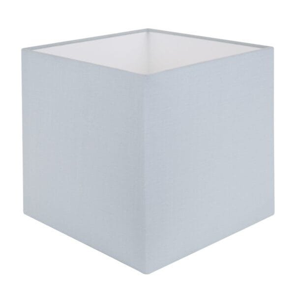 Cube Square Fabric Lamp Shade 20cm in 4 Colours