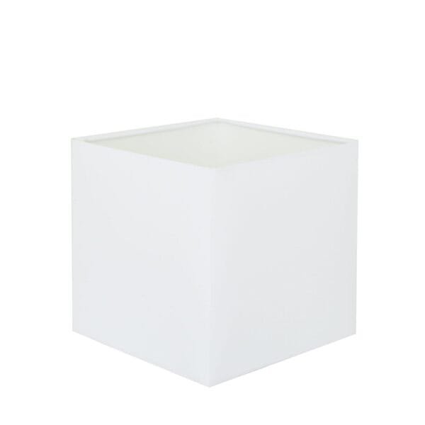 Cube Square Fabric Lamp Shade 20cm in 4 Colours - Image 2