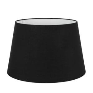 Empire Fabric Lamp Shade 40cm in White Black Cream or Grey Fabric & Ceramic Shades Great Lighting UK Ltd