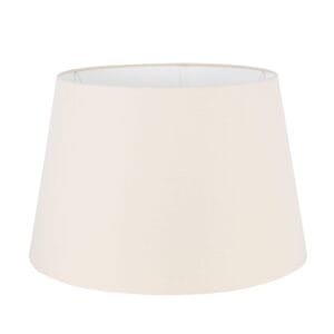 Empire Fabric Lamp Shade 40cm in White Black Cream or Grey Fabric & Ceramic Shades Great Lighting UK Ltd