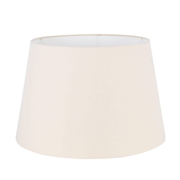 Empire Fabric Lamp Shade 40cm in White Black Cream or Grey - Image 3