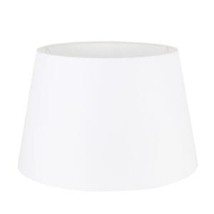 Empire Fabric Lamp Shade 40cm in White Black Cream or Grey Fabric & Ceramic Shades Great Lighting UK Ltd