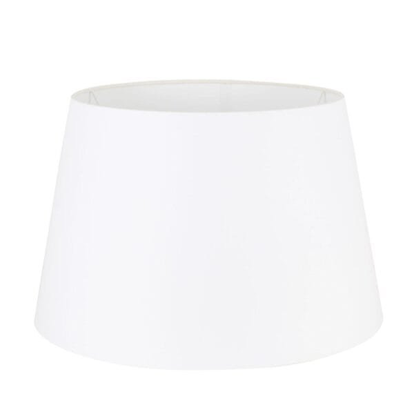 Empire Fabric Lamp Shade 40cm in White Black Cream or Grey - Image 2