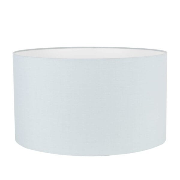 Drum Fabric Lamp Shade 40cm in White, Black, Cream & Grey - Image 2