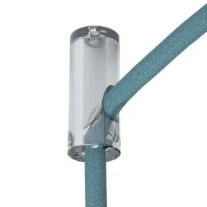 Transparent Decentralizer Ceiling Hook for Fabric Cable Brass Parts Great Lighting UK Ltd