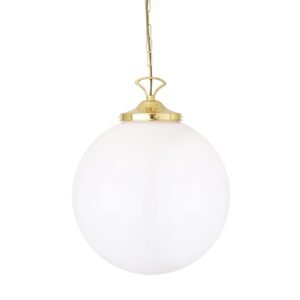 Yerevan Globe Pendant Light 40 cm Bedroom Pendant Lights Great Lighting UK Ltd