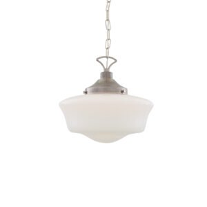 1920's Schoolhouse Pendant Light Glass & Globe Lights Great Lighting UK Ltd
