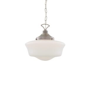 1920's Schoolhouse Pendant Light Bedroom Pendant Lights Great Lighting UK Ltd