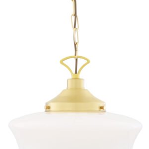 1920's Schoolhouse Pendant Light Glass & Globe Lights Great Lighting UK Ltd