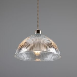 Nova Prismatic Pendant Light Holophane Pendants Great Lighting UK Ltd