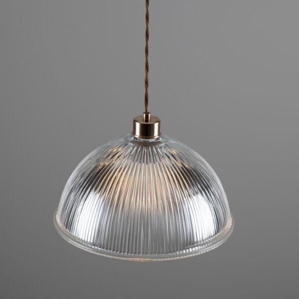 Nova Prismatic Pendant Light Holophane Pendants Great Lighting UK Ltd