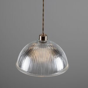 Nova Prismatic Pendant Light Holophane Pendants Great Lighting UK Ltd