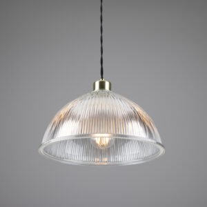 Nova Prismatic Pendant Light Holophane Pendants Great Lighting UK Ltd