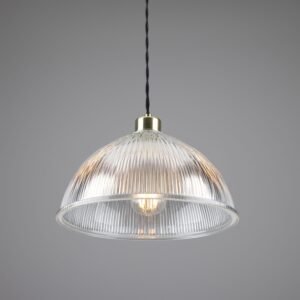 Nova Prismatic Pendant Light Holophane Pendants Great Lighting UK Ltd