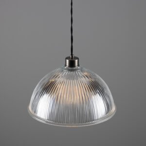 Nova Prismatic Pendant Light Holophane Pendants Great Lighting UK Ltd