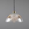 Nova Prismatic Pendant Light Holophane Pendants Great Lighting UK Ltd