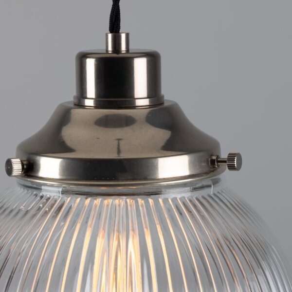 Stanley Holophane Globe Pendant Light 20 cm Holophane Pendants Great Lighting UK Ltd