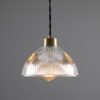 Boston Industrial Holophane Pendant Light Holophane Pendants Great Lighting UK Ltd