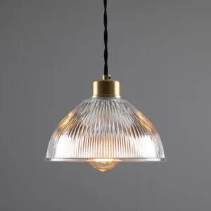 Boston Industrial Holophane Pendant Light Industrial Pendant Lights Great Lighting UK Ltd