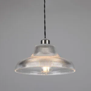 Mono Industrial Railway Pendant Light 30 cm Industrial Pendant Lights Great Lighting UK Ltd