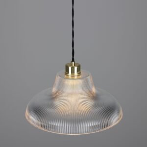 Mono Industrial Railway Pendant Light 30 cm Industrial Pendant Lights Great Lighting UK Ltd