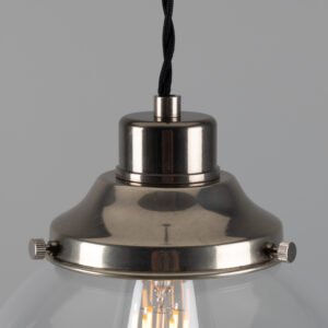 Gentry Opal Globe Pendant Light 25 cm Glass & Globe Lights Great Lighting UK Ltd