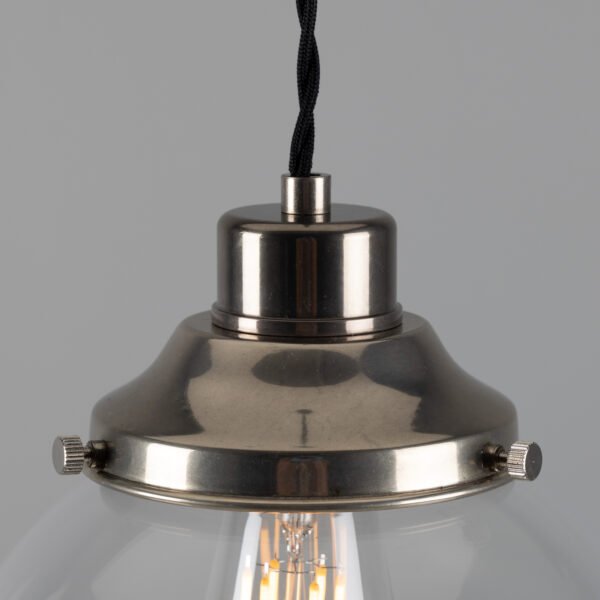 Gentry Opal Globe Pendant Light 25 cm Glass & Globe Lights Great Lighting UK Ltd