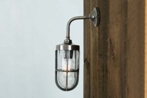 Carac Well Glass Wall Light IP65 Industrial Wall Lights Great Lighting UK Ltd