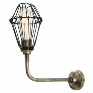 Praia Vintage Cage Wall Light Cage Wall Lights Great Lighting UK Ltd