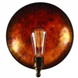 Chulainn Dish Brass Wall Light Brass Wall Lights Great Lighting UK Ltd