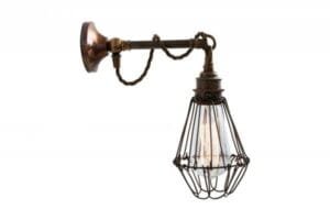 Edom Industrial Cage Wall Light Cage Wall Lights Great Lighting UK Ltd