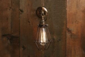 Edom Industrial Cage Wall Light Cage Wall Lights Great Lighting UK Ltd