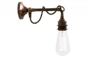 Rehau Industrial Wall Light Glass & Globe Wall Lights Great Lighting UK Ltd
