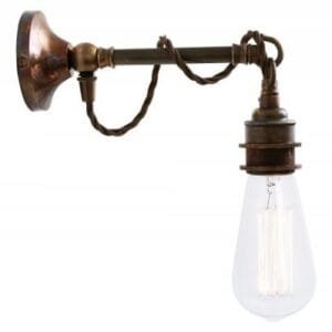 Rehau Industrial Wall Light Glass & Globe Wall Lights Great Lighting UK Ltd