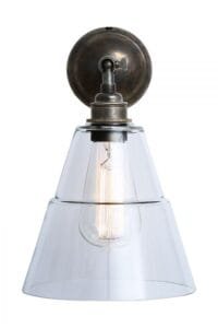 Straff Industrial Wall Light Holophane & Prismatic Wall Lights Great Lighting UK Ltd