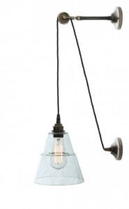 Rigale Coolie Industrial Pulley Wall Light Industrial Wall Lights Great Lighting UK Ltd