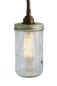 Jam Jar Wall Light Glass & Globe Wall Lights Great Lighting UK Ltd