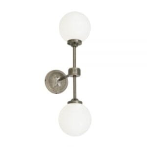 Yaounde Double Globe LED Wall Light Glass & Globe Wall Lights Great Lighting UK Ltd