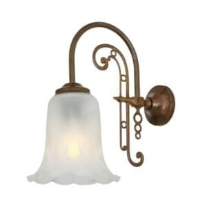 Medan Wall Light Vintage Glass Wall Lights Great Lighting UK Ltd