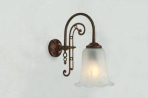 Medan Wall Light Vintage Glass Wall Lights Great Lighting UK Ltd