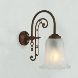 Medan Wall Light Vintage Glass Wall Lights Great Lighting UK Ltd