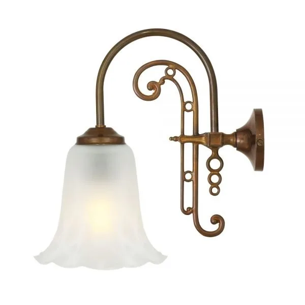 Medan Wall Light Vintage Glass Wall Lights Great Lighting UK Ltd
